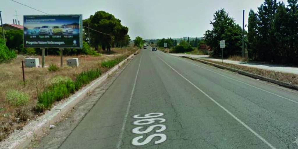 S.S. 96 direzione Altamura-Gravina in Puglia bifacciale