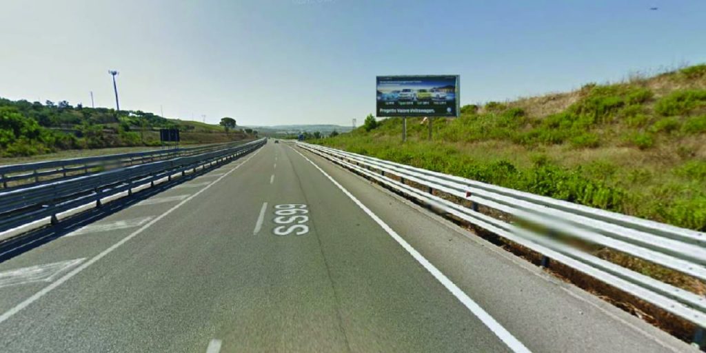 S.S. 99 per Matera direzione Altamura – Matera – bifacciale