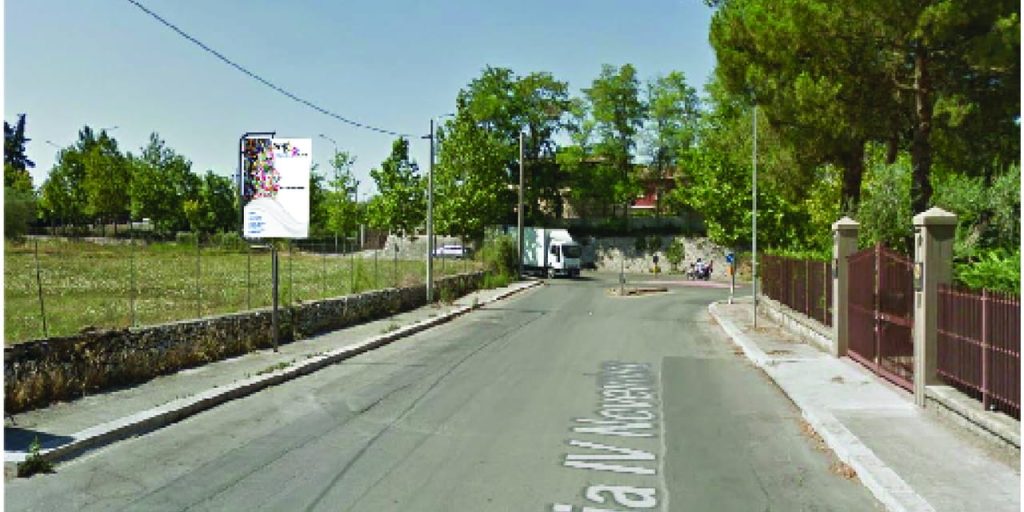 Via IV Novembre difronte Degù XXL – Altamura – bifacciale