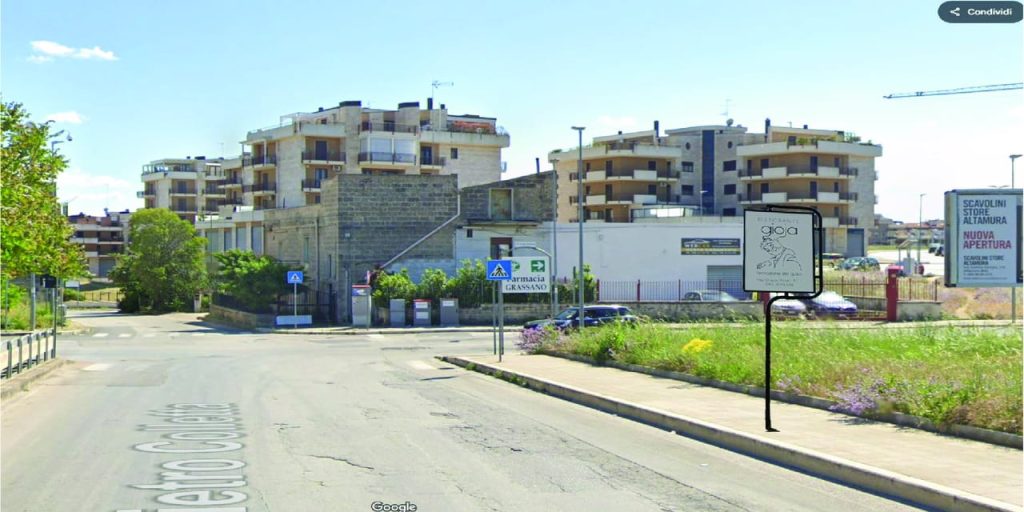 Via Pietro Colletta – Via Almirante – Altamura – bifacciale