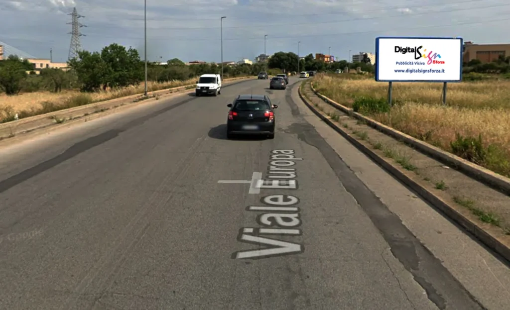 Viale Europa 10 destra – bifacciale – Bari