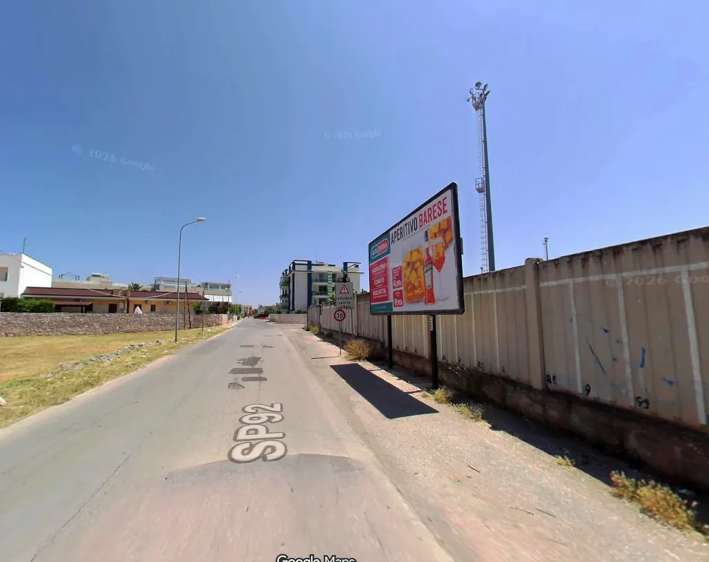 Via per Bari sp 92 – Bitritto